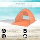 image 6 of Outsunny 2-3 Person Pop up Tent Instant Camping Tent Sun Shade Shelter Orange