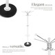 image 3 of Coat Stand - 16 hooks, with umbrella and bag holder | White | white | One Size | 1