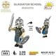 image 9 of Roman Gladiator School brick model - COBI 20070 - 560 bricks