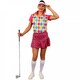 image 1 of Golf Costume - Top, Skirt + Visor Pink | L