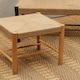 image 3 of Interiors by Premier Comfortable Contemporary Natural Wood Stool, Handwoven  Bedroom Stool, Easy To Maintain Lounge Stool