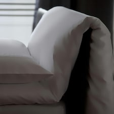Belledorm Premium Blend 500 Thread Count Duvet Cover - Platinum - Single