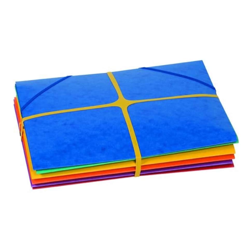 image 1 of 100gm Assorted Colours X-Band 100x11mm