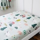 image 1 of Happy Linen Company Barn Yard Farm Animals Fitted Sheet Bedsheet Bedding Bed Linen | Green | Cot Bed