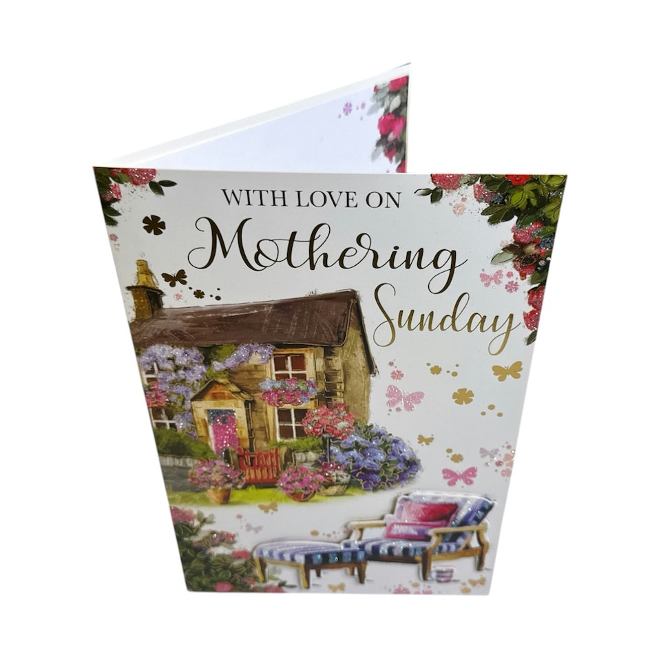 image 1 of Mothering Sunday House Design Mother's Day Card