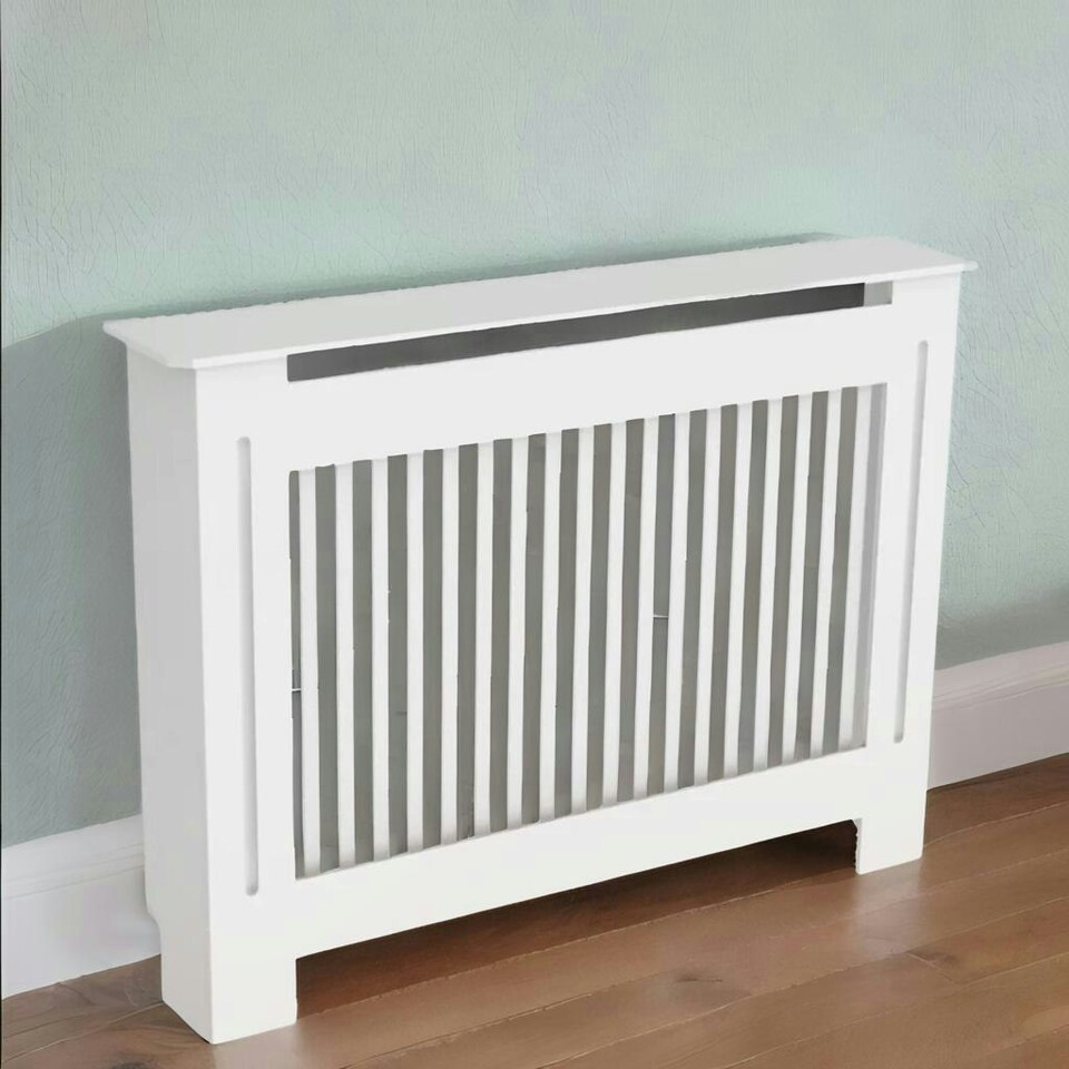 image 1 of Modern Radiator Cover With Shelf Hallway Furniture Tall