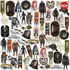 Lord Of The Rings The War Of The Rohirrim Stickers (Pack of 100) - Multicoloured - One Size