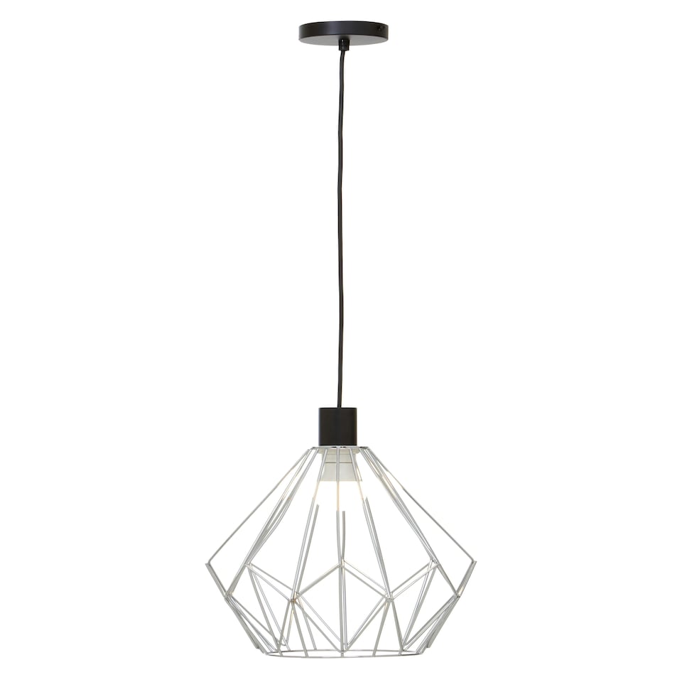 image 1 of Interiors by Premier Wyra Chrome Gold Frame Pendant light