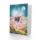 image 2 of Scottish Highland Hairy Trippy Psychedelic Scottish Scotland Card