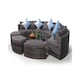 image 5 of Monaco Luxury Large Rattan Garden Sofa Set