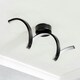 image 2 of ValueLights Infinity Black Single Twist Integrated LED Wall Light