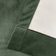 image 5 of Luxury Enhanced Living Green Velvet, Supersoft, 100% Blackout, Thermal Pair of Curtains with Eyelet Top - 90 x 72 inch (229x183cm)