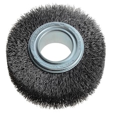 Lessmann Wheel Brush D150Mm X W23-25 X 50 Bore Set 3 Steel Wire 0.30