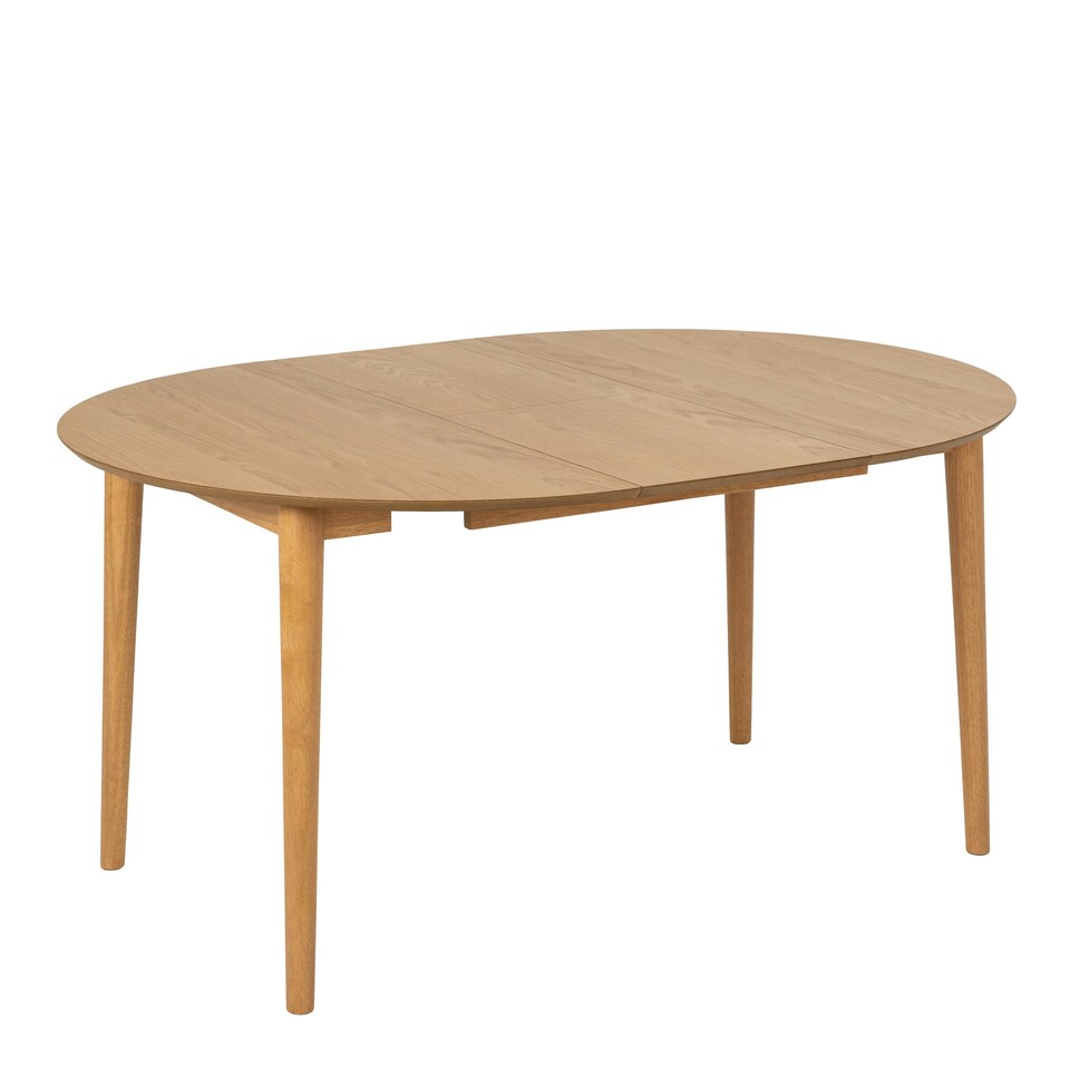 image 1 of Montreux Round Extending Dining Table in Oak 115-154 cm