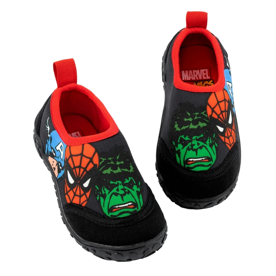 image 1 of Marvel Childrens/Kids Water Shoes - Black/Red - 12 UK Child