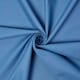 image 4 of Homescapes Pure Cotton Plain Airforce Blue Fabric 150cm Wide | Blue | 150cm(60") wide, sold per metre length