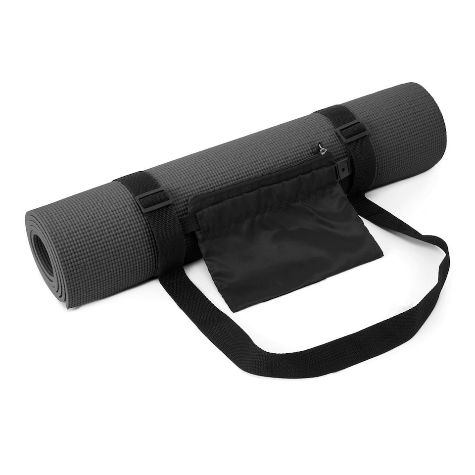 image 1 of TriDri Yoga Mat And Bag - Charcoal - One Size