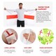 image 2 of Pack of 1 12 Piece England Set - Bunting, Flags, Tattoos, Hats & Inflatables Red | One Size