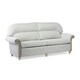 image 2 of Desser Samford Natural Wash 3 Seater Rattan Sofa Set in Pebble - Conservatory Sofa Suite