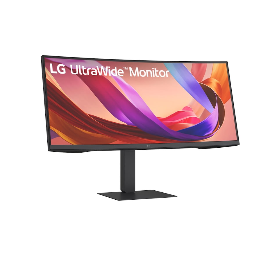image 1 of LG 34U650A-B 34-Inch Ultrawide Curved IPS Quad HD 100Hz USB-C Height Adjustable Dock