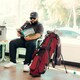 image 8 of El Camino Golf Bag - Ron Burgundy