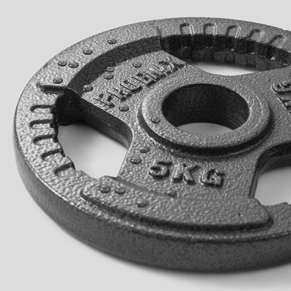 image 1 of Phoenix Fitness Olympic Weight Plate - 5kg - Pair