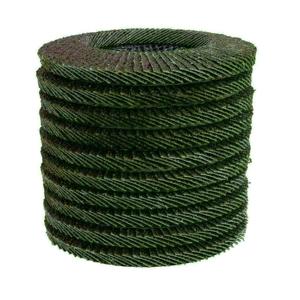 image 1 of Type 29 Premium Flap Grinding Sanding Discs 80 Flaps 40 Grit Coarse 115mm 60pk