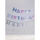 image 3 of 6ft Iridescent Diecut Star Garland