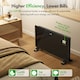 image 2 of VonHaus Electric Heater 2000W Glass Panel Radiator with WiFi