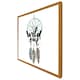 image 4 of Cute print in boho style (Picutre Frame) Grey | S