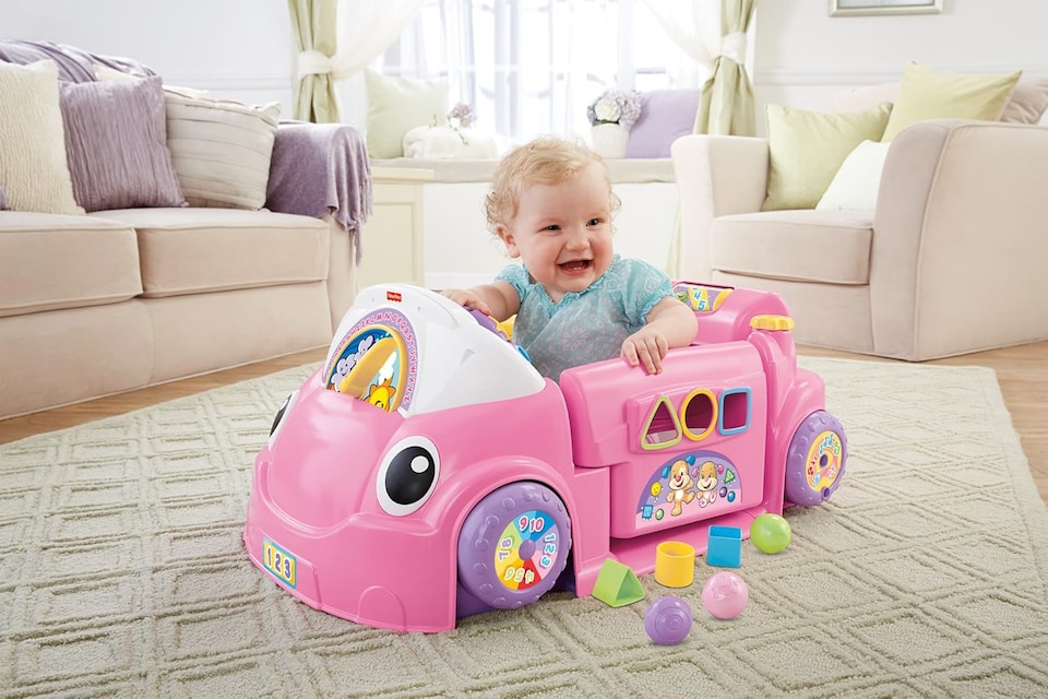 image 1 of Fisher Price Laugh And Learn Crawl Around Car