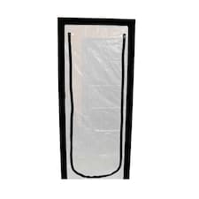 Heavy Duty Reusable Zip Door Dust Barrier Guard Protection Kit | Clear | 1