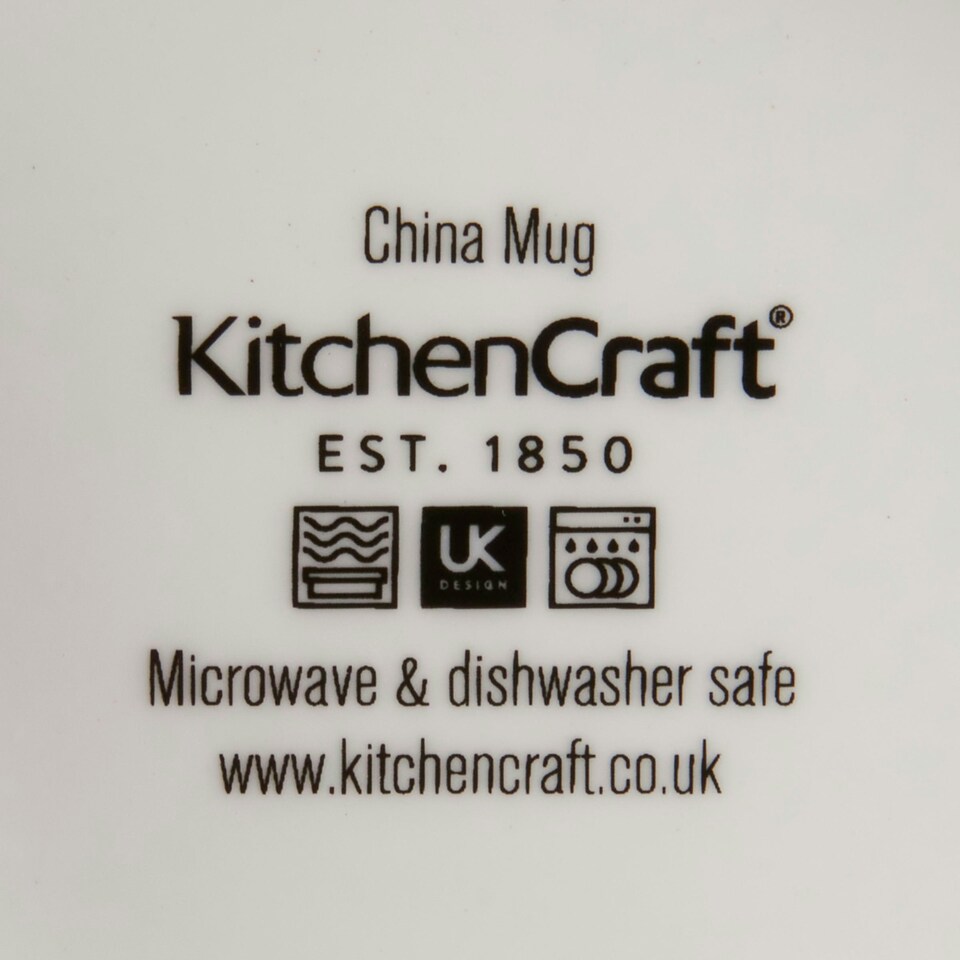 image 1 of KitchenCraft China Moroccan Blue Footed Mug Multi