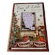 image 1 of To One I Love Floral Glitter Finished Christmas Card