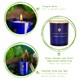 image 3 of Nicola Spring Soy Wax Scented Candle - 130g - Patchouli & Rosewood | Blue | Blue