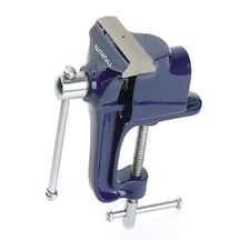 Faithfull Hobby Vice 60Mm (2.1/2In) With Integrated Clamp