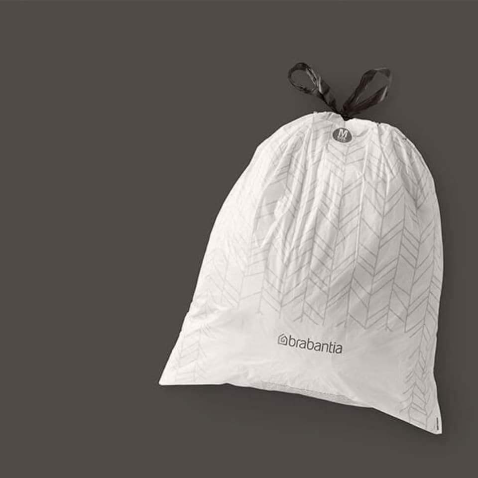 image 1 of Brabantia PerfectFit Bags M 60 litre Dispenser Pack of 40 bags