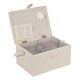 image 6 of Hobby Gift Medium Sewing Storage Box with Embroidered Lid, Hydrangea