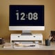 image 7 of SoBuy BBF02-W,Computer Monitor Stand Monitor Riser with 2 Drawers | White | White | 1