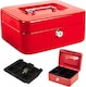 image 1 of Marco Paul 4.5'' Cash Box - Red