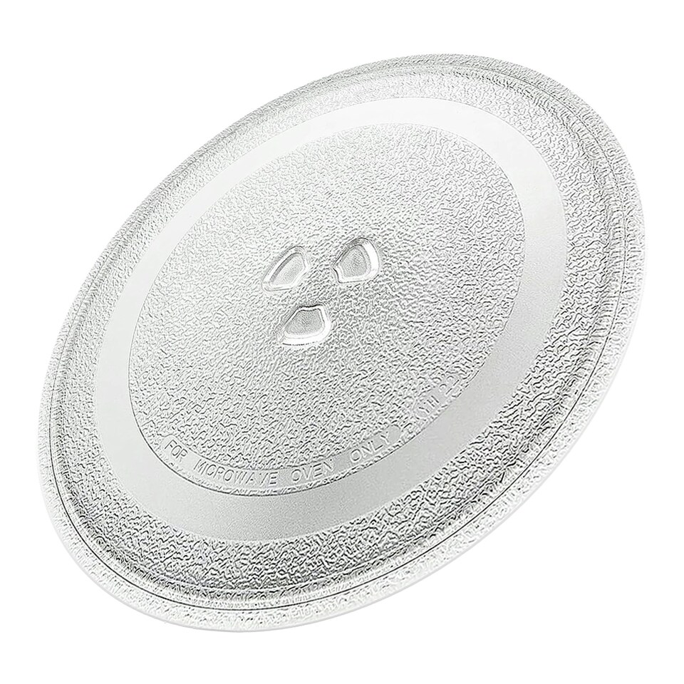image 1 of SPARES2GO Universal Microwave Turntable Plate Y Type Glass Dish Tray (12.75" / 32.4cm / 324mm)