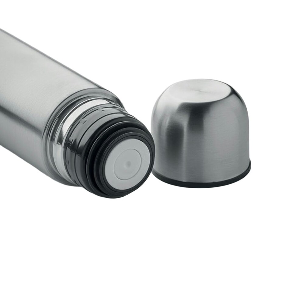 image 1 of MidOcean Mahua Double-Walled 500ml Bottle - Matt Silver Grey - One Size Grey | One Size