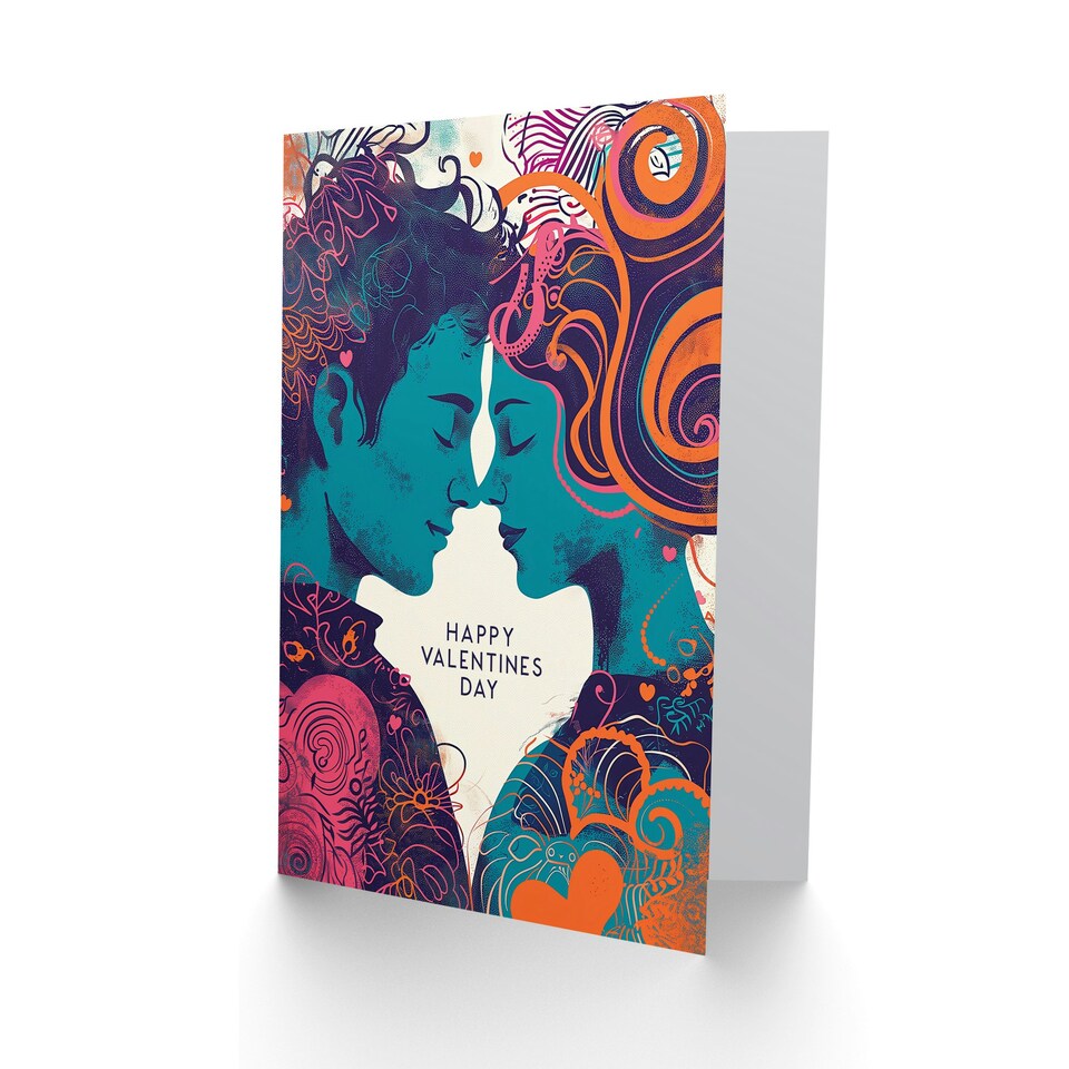 image 1 of Creative Couple Anniversary Valentines Her Wife Card