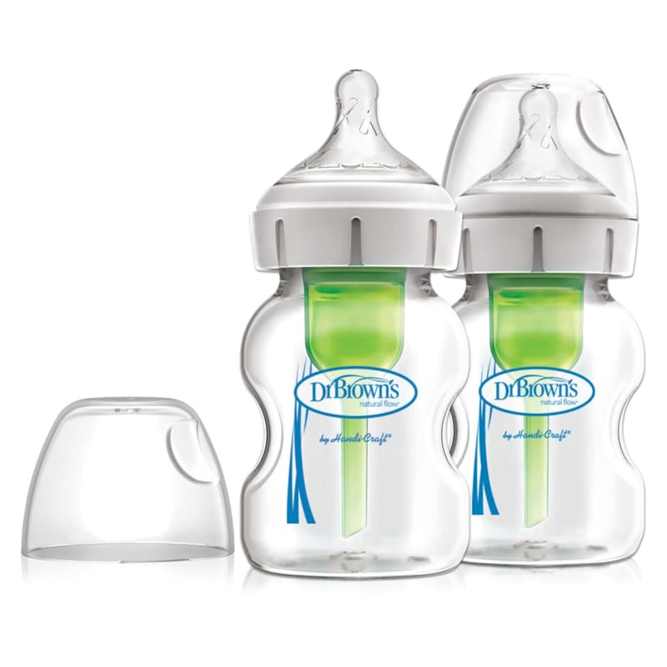 image 1 of Dr. Brown's Options+ Glass Bottle 150ml 2pk