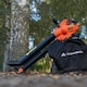 image 3 of Yard Force 3-in-1 3000W Electric Corded Blower Vac and Mulcher, 35L Capacity, 100-300 km/h Air Speed | Orange