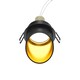 image 2 of Maytoni Lipari Recessed Downlight Black, Gold GU10