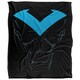 image 2 of Batman Suit Nightwing Blanket - Multicoloured - One Size Multi