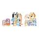 image 1 of Bluey & Bingo| Grannies| Heeler Family & Bluey Family Wedding Table Top Cardboard Cutouts - Pack of 3