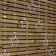 image 9 of 1.2m Multi Colour LED Star Curtain Lights Christmas Decorations