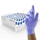 image 2 of Unigloves Sapphire Pearl Box of 100 Nitrile Gloves Blue | Extra Large